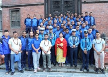 दिव्य पशुपतिनाथ सफाइमा प्रहरी वरिष्ठ अधिकारीसहित सयौँ सहभागी