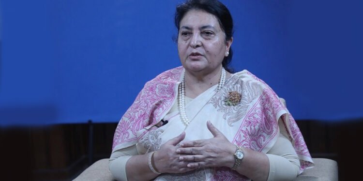 कोशीमा भण्डारीको पक्षमा बोल्न प्रतिबन्ध, अध्यक्ष भन्छन, ‘अपानी बिपरित बोल्न न दिइएकै हो’