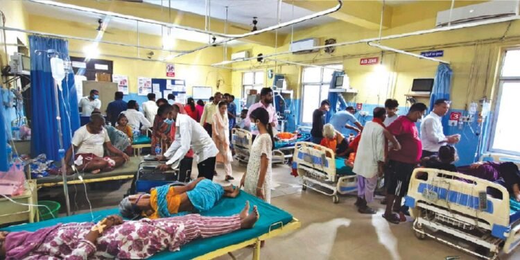 वीरगञ्ज हैजा आउटब्रेक : शैय्या नपाएर भुईंमै उपचार, बिरामीको निःशुल्क परीक्षण, स्वास्थ्यकर्मीले बिदा नपाउने