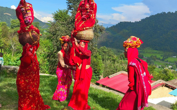 सुदूरपश्चिममा गौरा पर्व सुरु, आज घरघरमा बिरुडा भिजाइँदै