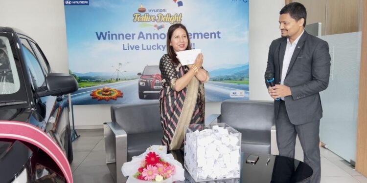 हुन्डाई ‘फेस्टिभ डिलाइट २०८१’ बम्पर अफरको विजेता घोषणा
