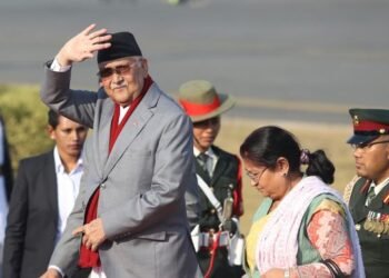 भारत अघि चीन जाँदै प्रधानमन्त्री