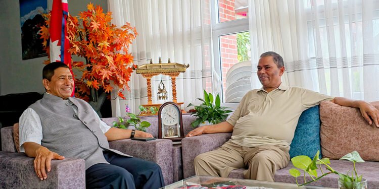 नारायणकाजी र उपेन्द्र यादवबीच भेटवार्ता, के-के भए कुराकानी ?