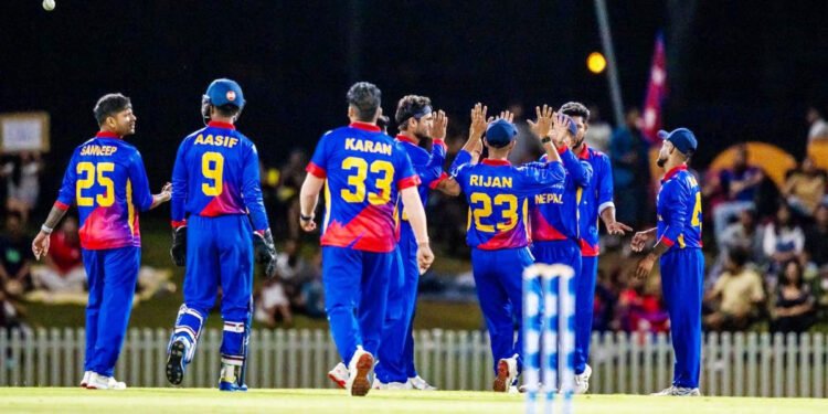 टप टी-२० सिरिज : नेपालको लगातार तेस्रो हार, मेलबर्नसँग ३१ रनले पराजित
