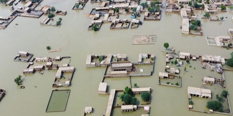 पाकिस्तानमा बाढीका कारण, १४० बालबालिका सहित २९९ जनाको मृत्यु