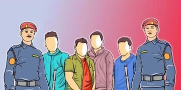 गोङ्गबुका दुई डान्सबारमा प्रहरी छापा, २३ जना पक्राउ