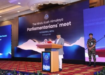 जलवायु परिवर्तनले ल्याएको संकटापन्न अवस्थालाई मिलेर पार लगाऔँ : राष्ट्रपति पौडेल