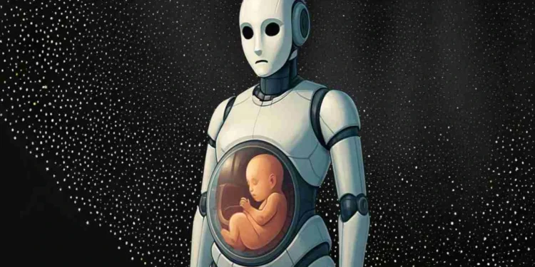 चीनको मानवोइड रोबोटले बच्चा जन्माउने प्रविधि विकास