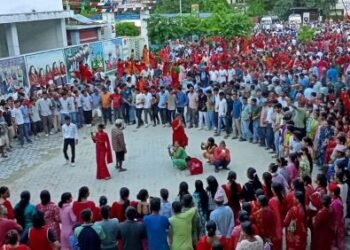 गौरा खेलमा रमाउँदै सुदूरका गाउँबस्ती