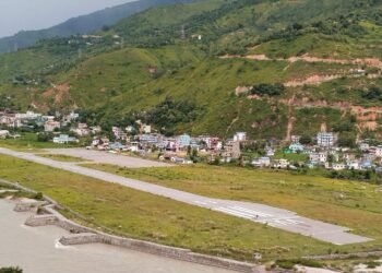 सुनसान छ रामेछाप विमानस्थल