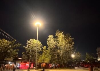 काठमाडौँमा १२ वटा हाई मास्ट लाइट जडान