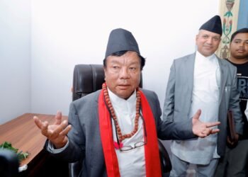 नयाँ शिक्षामन्त्रीसँगै केशरमहलमा देखिएको फरक दृष्य