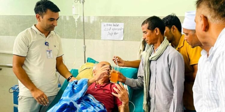 स्वास्थ्य गम्भीर बनेपछि डा. गोविन्द केसीले तोडे अनशन, तीन दिनमै सकियो सत्याग्रह