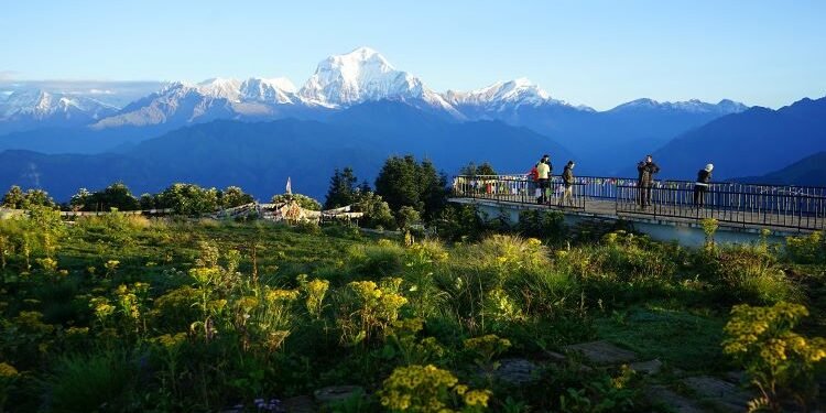 मुख्ययाममै सुनसान म्याग्दीका पर्यटकीयस्थल