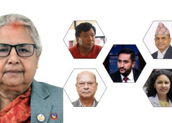 प्रधानमन्त्री कार्कीले डा. संगीता मिश्राको नाम हटाइन्, चार मन्त्री मात्र शपथ