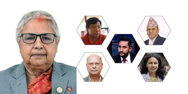 प्रधानमन्त्री कार्कीले डा. संगीता मिश्राको नाम हटाइन्, चार मन्त्री मात्र शपथ