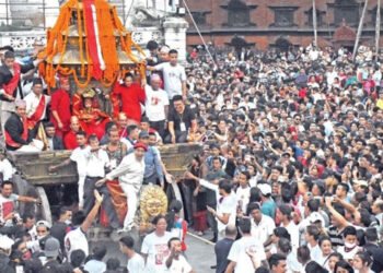 भक्तपुरमा इन्द्रजात्रा सुरु