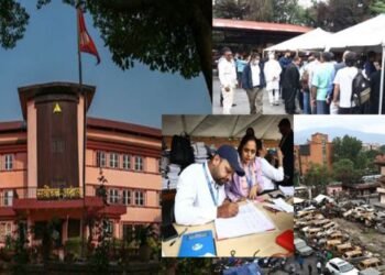 आगजनीपछिको संकटबीच सर्वोच्च अदालतले टेन्टबाट सुरु गर्‍यो सेवा