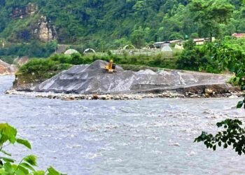 कालीगण्डकी नदीबाट अवैध उत्खनन गरिएको बालुवा जफत