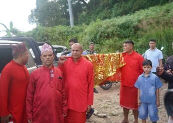 गोरखा दरबारबाट हनुमान ढोका दरबारका लागि फूलपाती पठाइयो