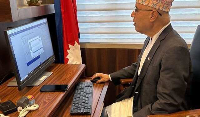 अर्थ मन्त्रालयमा एकीकृत कार्यालय व्यवस्थापन प्रणाली लागू