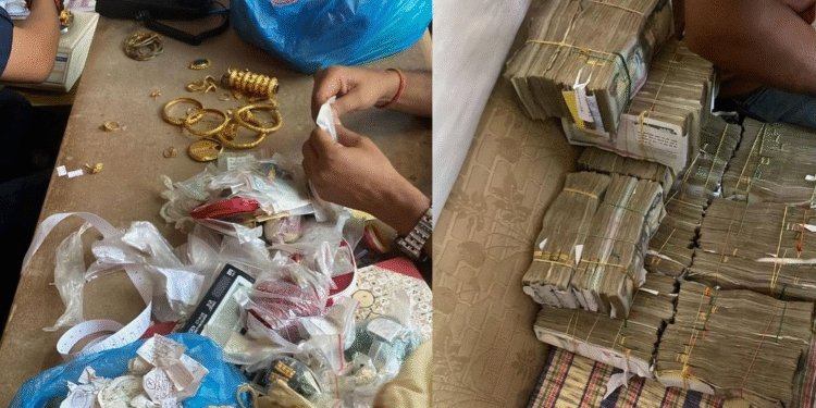 गोंगबुका विनोदको घरबाट सवा चार करोड नगद र ९ किलो सुन बरामद