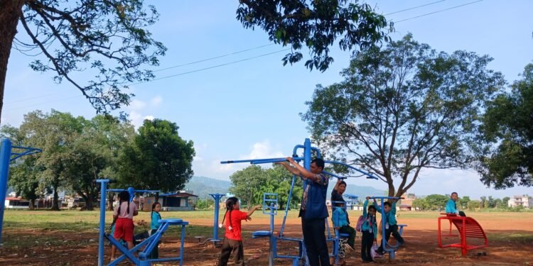 सार्वजनिक जग्गा व्यवस्थित गरिँदै