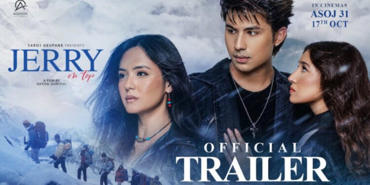 सगरमाथा आरोहण र प्रेमकथामा ‘जेरी अन टप’