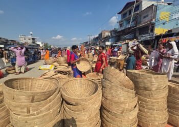 छठ पर्वमा चोयाको व्यापारले बजारमा नयाँ रौनक