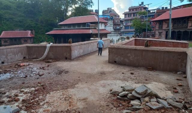 अलपत्र भएको करिब एक वर्षपछि बन्यो गौरीघाट पुल