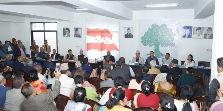 कांग्रेसको केन्द्रीय समिति बैठक बस्दै