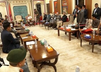 प्रधानमन्त्री र जेनजी समूहबीच छलफल जारी