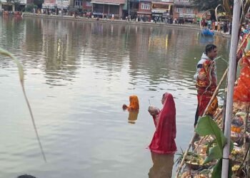 भक्तपुरमा भव्य रूपमा मनाइयो छठ