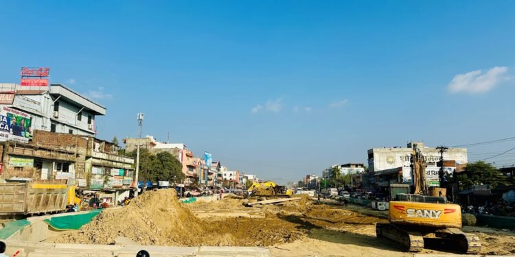 लहानमा रोकिएको ‘ओभरपास’ निर्माण सुरु