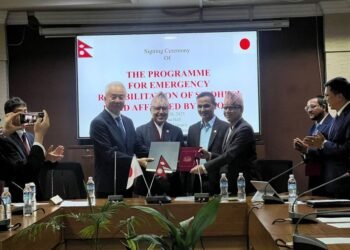 बिपी राजमार्ग पुनःनिर्माण र मर्मतका लागि जापान सरकारबाट दुई अर्ब ६० करोड अनुदान सहयोग