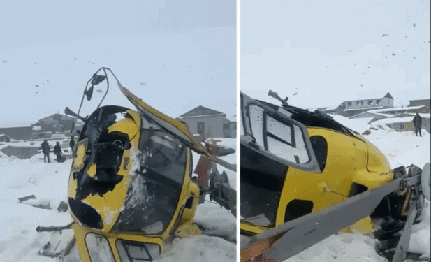 सोलुखुम्बुमा अल्टिच्युड एयरको हेलिकप्टर दुर्घटना, पाइलट सकुशल