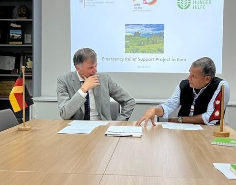 इलामका बाढीपीडितलाई जर्मनीको सहयोग