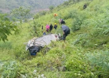 ‘इभी माइक्रो’ दुर्घटनामा १६ जना घाइते