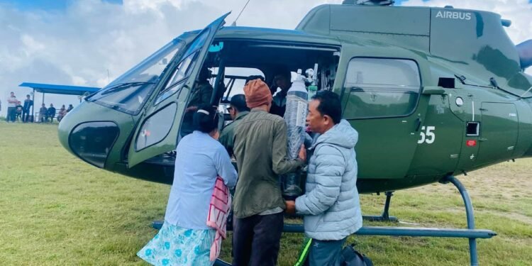 सुत्केरी र शिशुको उद्धार