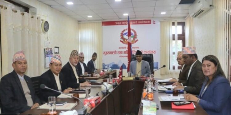 कर्णाली मन्त्रिपरिषद् बैठकः सहिद स्मृति तथा जीवन निर्वाह भत्ता दिने निर्णय