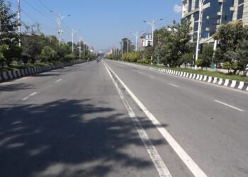 तिहार लागेसँगै सुनसान देखिए उपत्यकाका सडक
