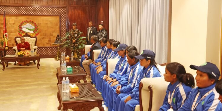 दृष्टिविहीन महिला टी–२० विश्वकपमा उपविजेता टोलीलाई प्रधानमन्त्री कार्कीको बधाई