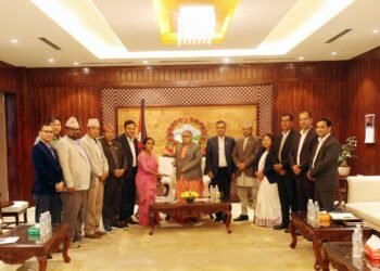 प्रधानमन्त्रीद्वारा स्थानीय जनप्रतिनिधिसँग छलफल