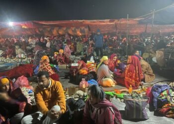 देवघाटधाममा शतबीज छर्ने घुइँचो