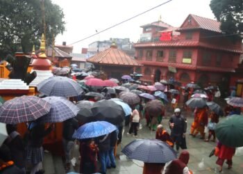 हरिबोधिनी एकादशी: नारायण मन्दिरमा भक्तजनको घुइँचो
