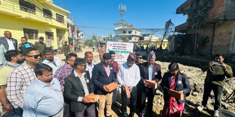 लहानमा ‘स्मार्ट शौचालय’ निर्माण सुरु