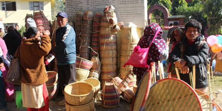 चोयाबाट बनेका हस्तकलाका सामग्रीमा आकर्षण घट्यो