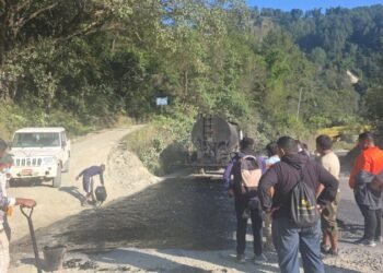 कालीगण्डकी कोरिडोरः लस्ती–बेनी खण्ड कालोपत्र गरिँदै