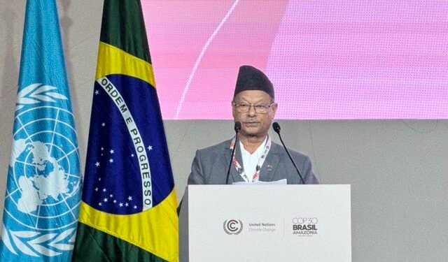 कोप–३० मा कृषिमन्त्रीको नेतृत्वमा सहभागिता, जलवायु न्यायका लागि आह्वान