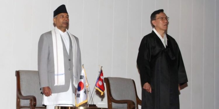 उपराष्ट्रपति यादव स्वागत समारोहमा सहभागी